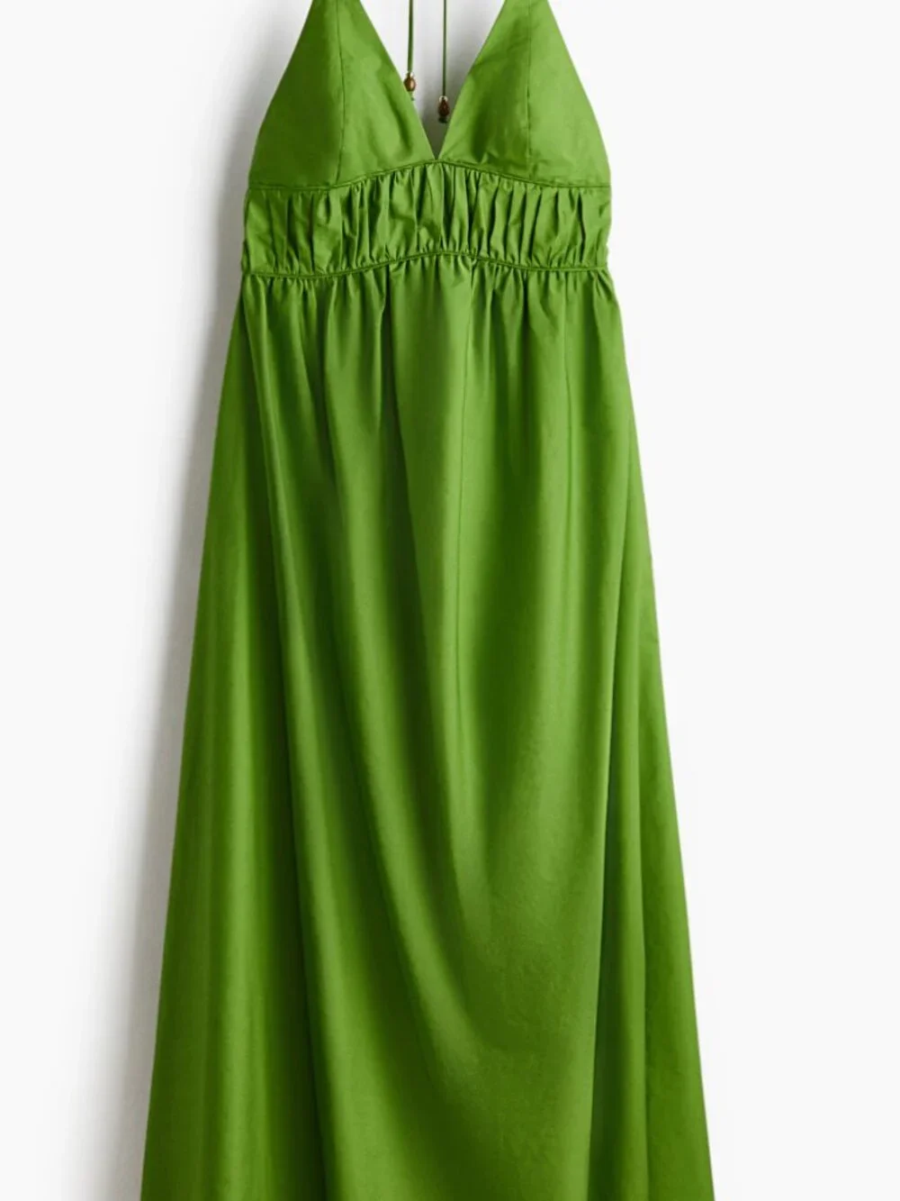100% Cotton - Poplin Halterneck dress - Picture 4 of 5